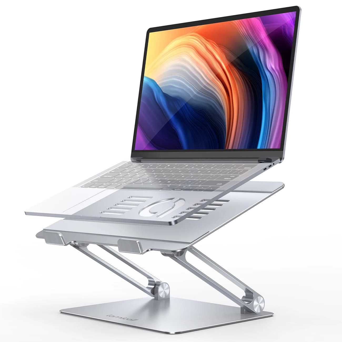 Robusto supporto per laptop regolabile Supporto per laptop portatile Riser Supporto per supporto per notebook ergonomico per laptop da 10-17 pollici
