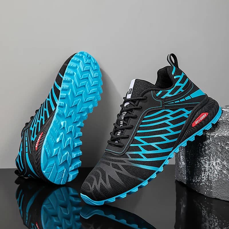Men's Casual Hiking Shoes Waterproof Outdoor Trainers Lace-up Climbing Trekking Sneakers Walking Hunting Tactical Boots