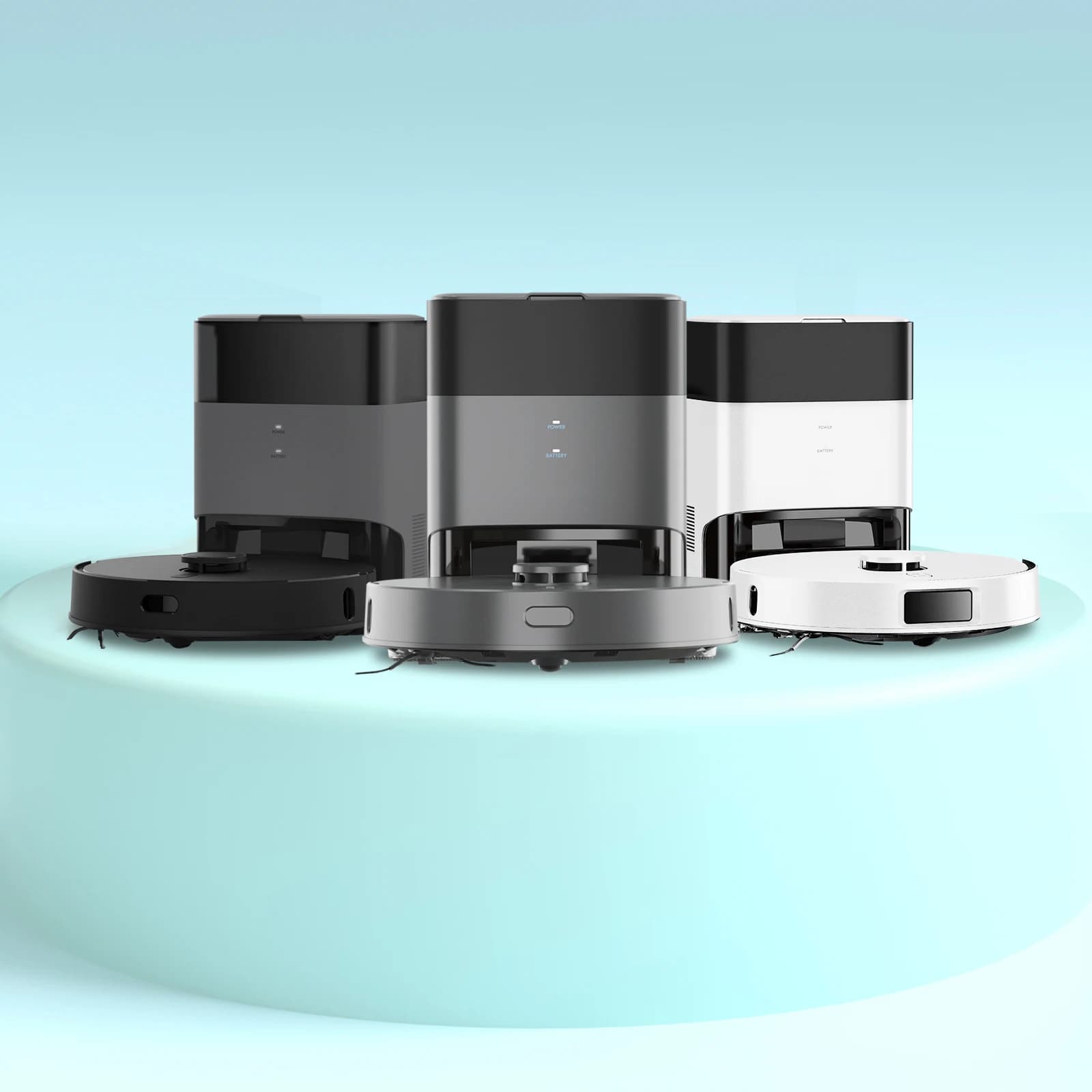 AIRROBO Robot aspirapolvere professionale per pavimenti con ricarica automatica asciutta e bagnata, senza zona Go, spazzatrice per tappeti autopulente