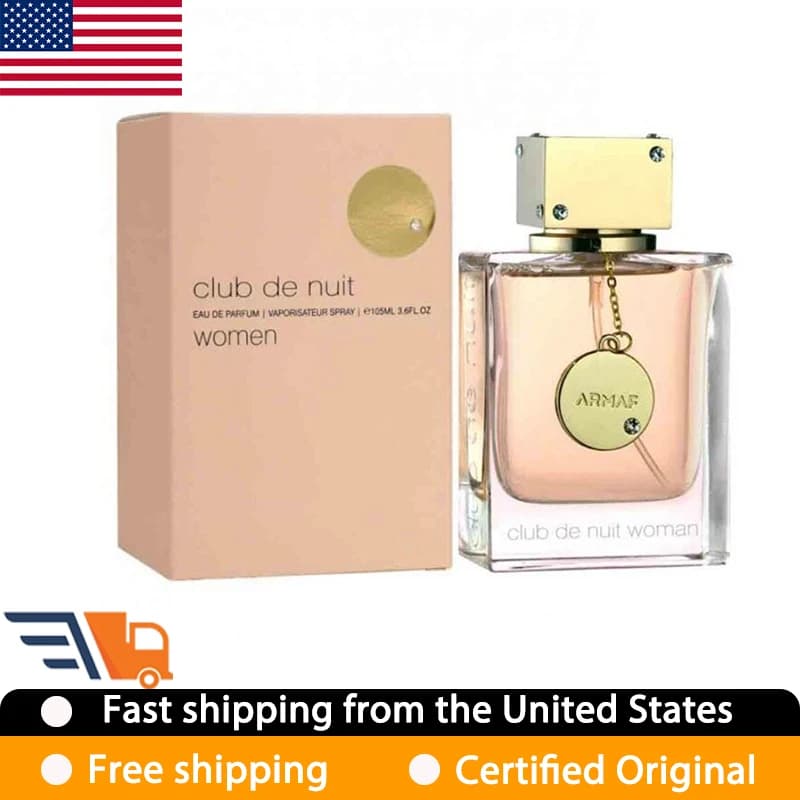 Armaf Club De Nuit Eau de Parfum Women's Spray 105 ML, Original Arab Perfume, Long-term Fruity Floral Fragrance with Feromoni, 3.6 Once