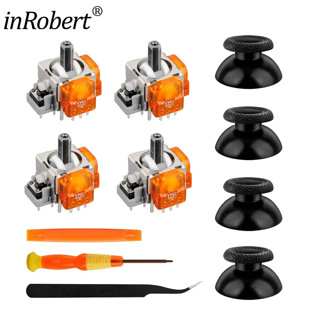 8 pz/set TMR Joystick Elettromagnetico Per Controller PS5 Modulo Sensore Stick Analogico 3D Accessori Thumbstick