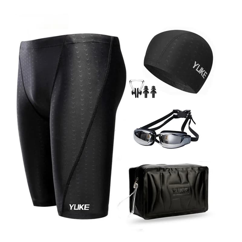 Men's Swimwear Flat Angle Swimwear Waterproof Swimwear Swimwear 2023