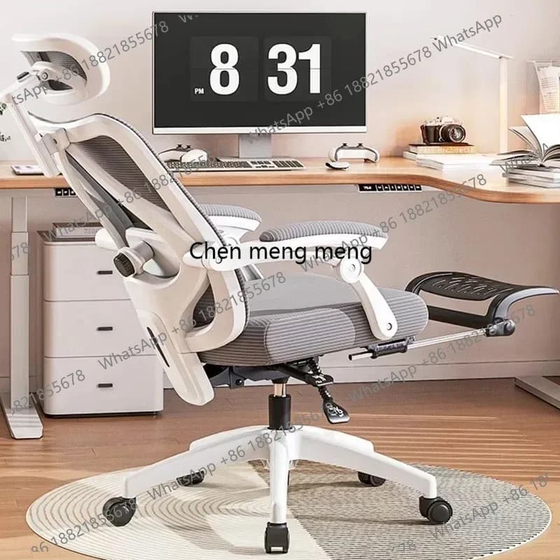 Sedie da ufficio leggere per gaming, poltrone girevoli ergonomiche, sedie reclinabili per computer, mobili da ufficio rilassanti