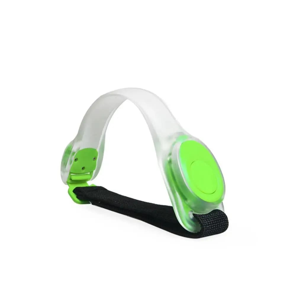 1PC New Adjustable Luminous Bracelet with LED Light Arm Band For Outdoor Sport Race PVC Plastic Wearable Belt with Night Visibility