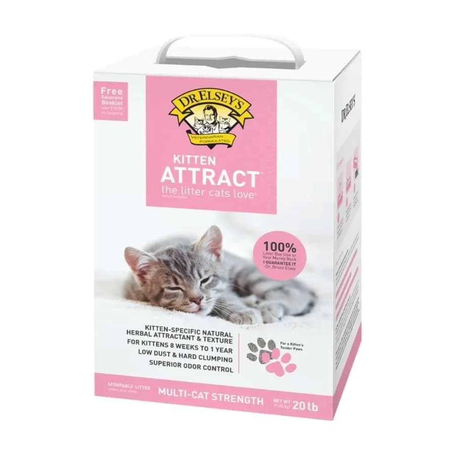 ® Kitten Attract™ Clumping Clay Cat Litter 20 lb. Box