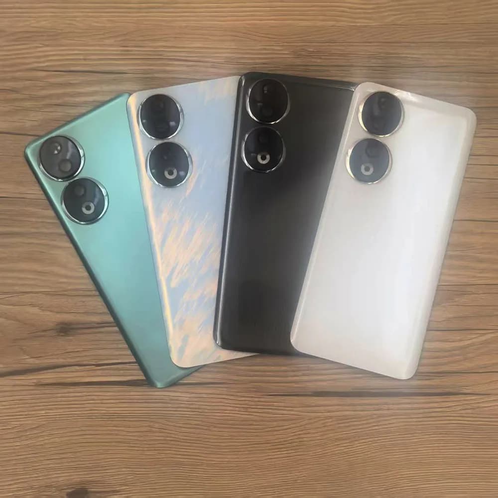 High Quality Back Cover For Honor 90 PEA-AN00 Rear Glass Housing Battery Door With Camera Lens Replace Repair Parts For Honor 90