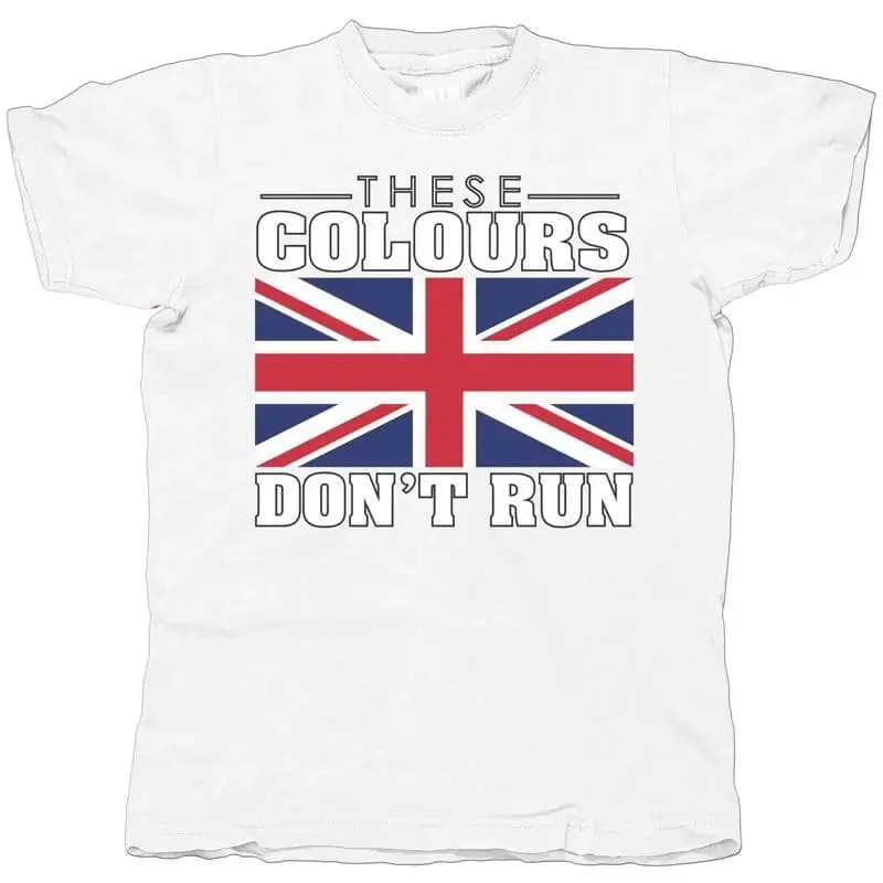 These Colours Don'T Run Funny T Shirt Mens For Him Or Her Pop Culture Retro