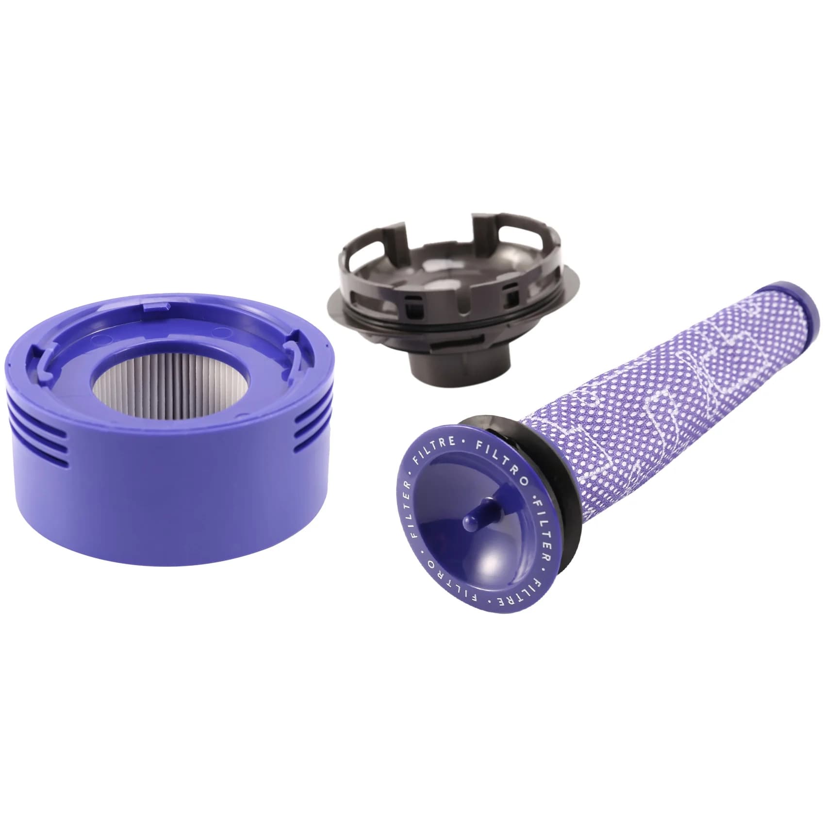 ABWP-Per Dyson V7 V8 Aspirapolvere Installazione Motore Coperchio posteriore Kit filtro anteriore e posteriore Parti del coperchio posteriore del motore