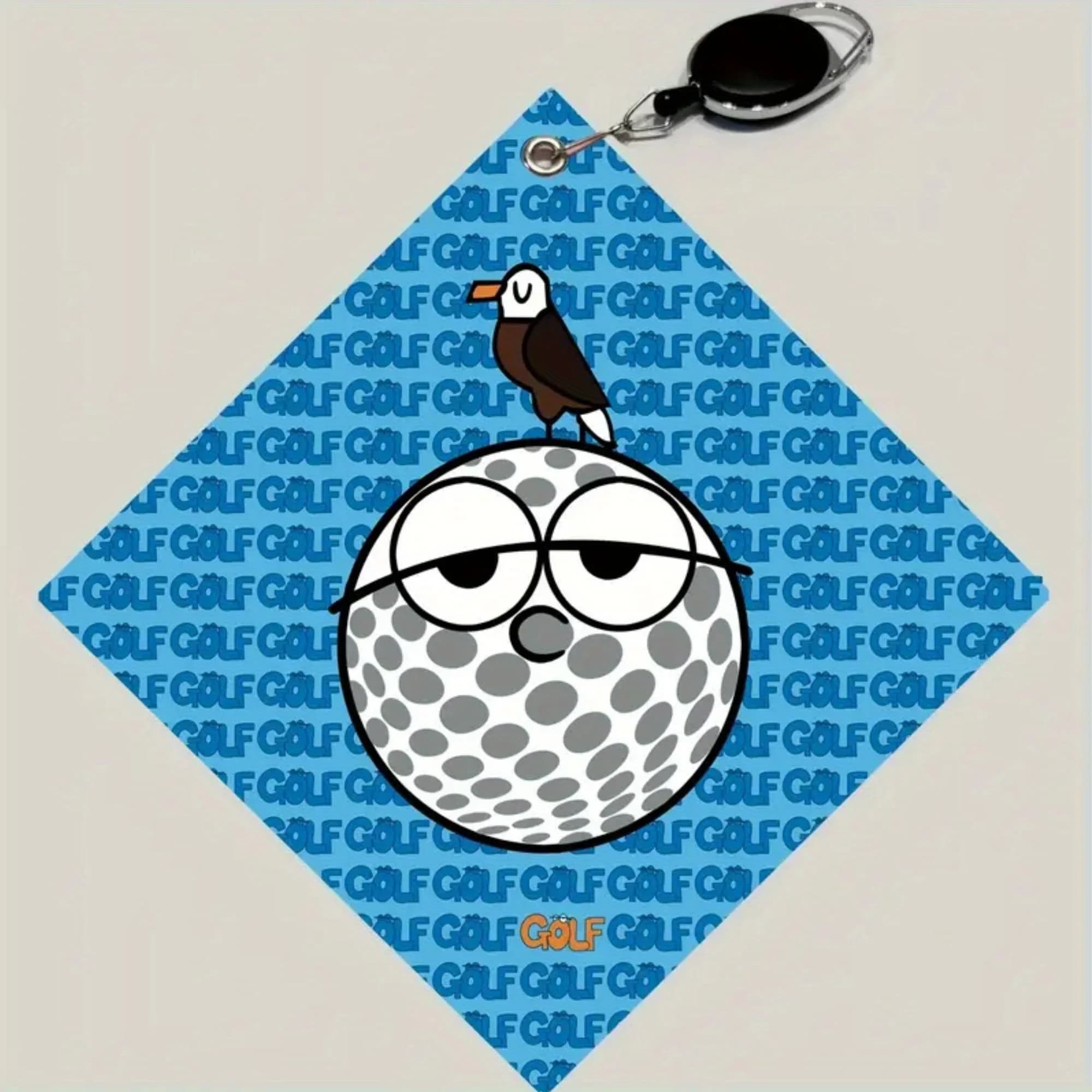 Nuovo telo da golf di alta qualità Asciugamano da golf morbido super assorbente ad asciugatura rapida con gancio telescopico con stampa fronte-retro unico e alla moda