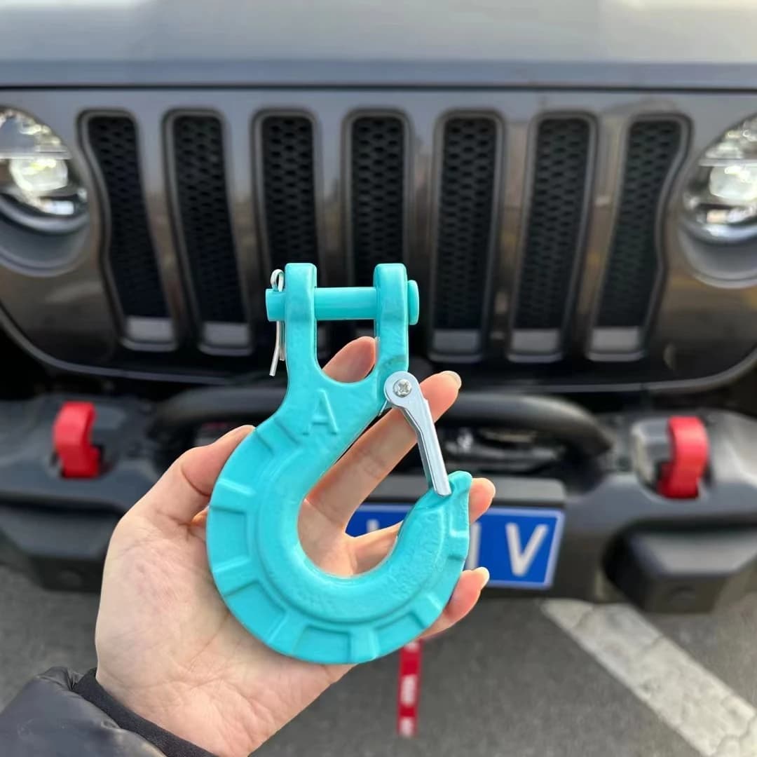 16Ton Die Forged Hook For 12000lbs Winch Towing Rope ATV UTV Tow Trailer , Boat Part, Marine