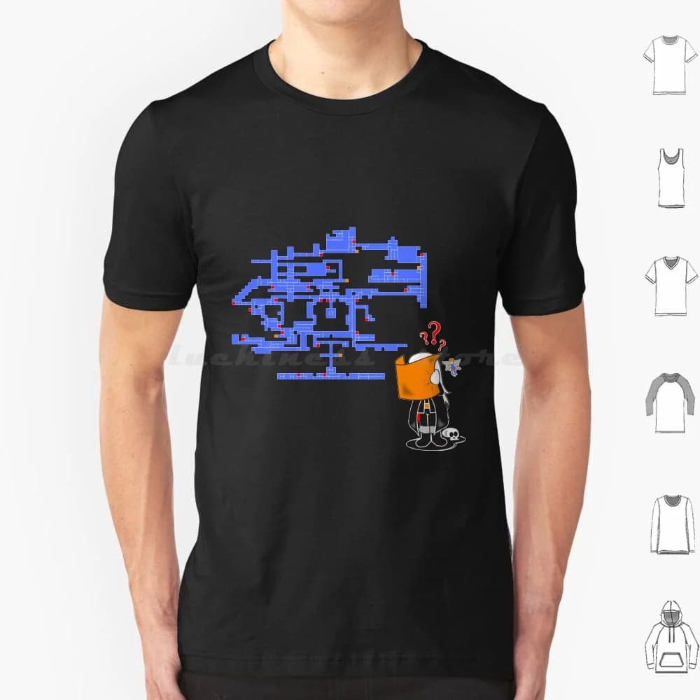 Onde andare ora? T Shirt 6xl Cotton Cool Tee Gioco Gaming Gamer Videogioco Castlevania Simphony Of The Night Dark Blood
