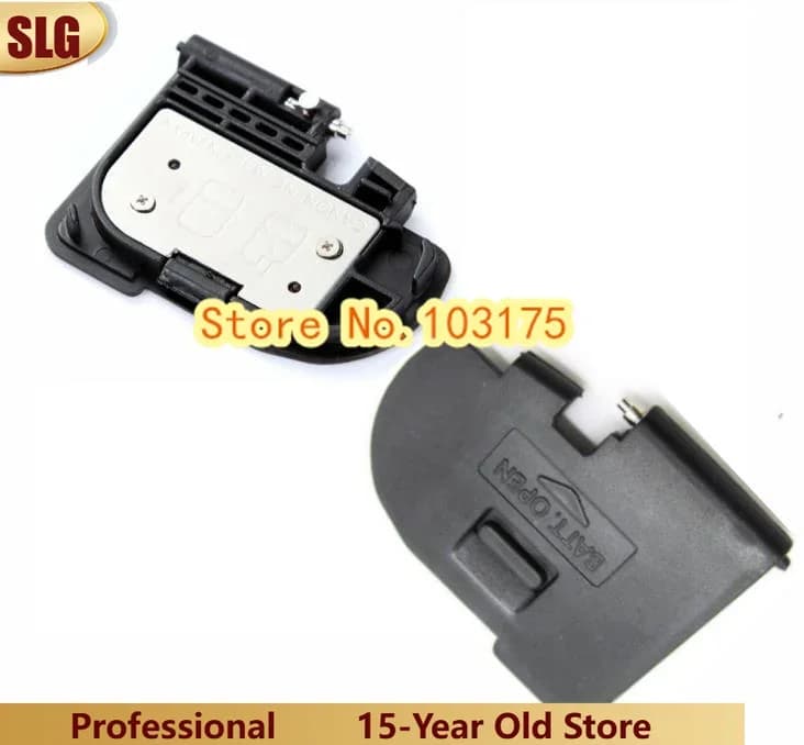 2 PCS/ New Battery Door Cover Cap Lip Replacement for Canon 5D Mark II 5DII 5D2 Camera