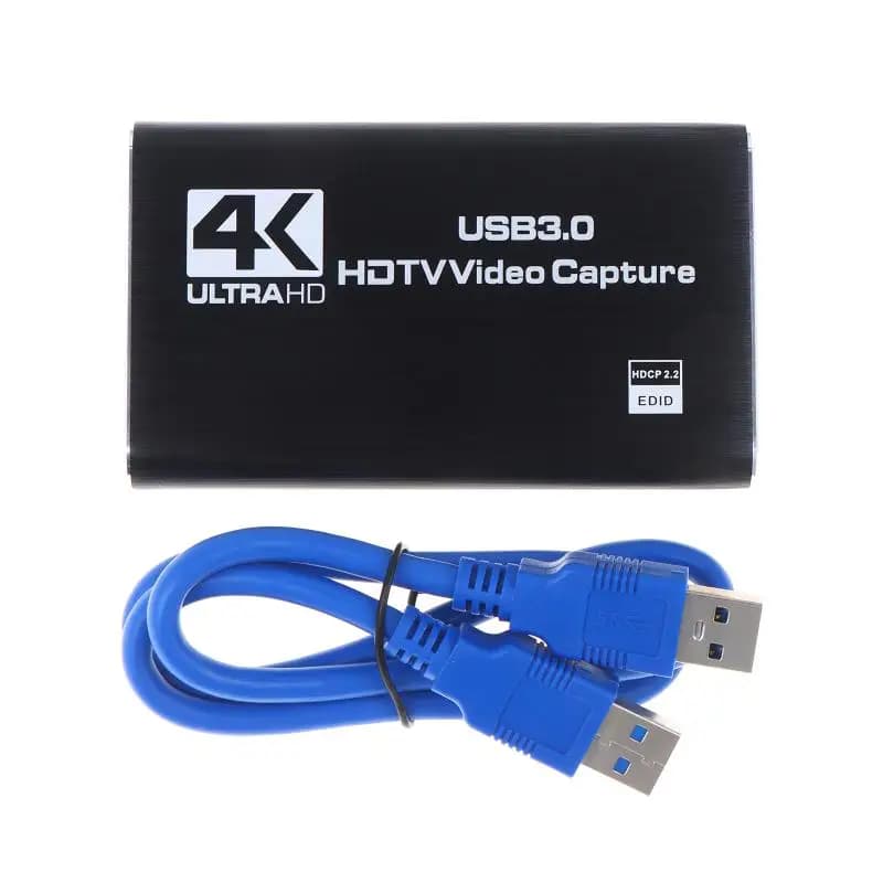 Scheda di acquisizione video USB 3.0, dispositivo di acquisizione 4K HD per trasmissioni in diretta, scheda di acquisizione MS2131
