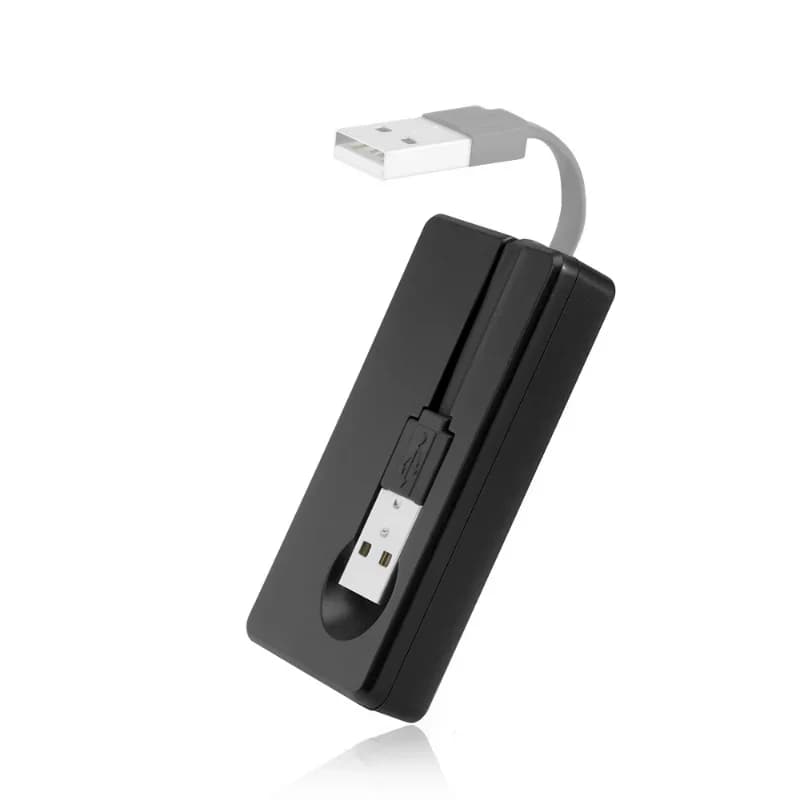 Lettore di smart card USB 2.0 per ID, banca, EMV, elettronico, citizen, cloner sim, connettore, adattatore per computer PC