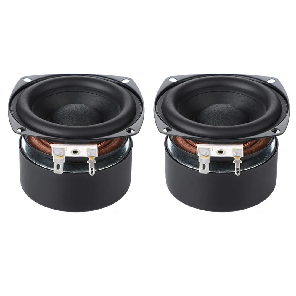 2 Pz/lotto Subwoofer 78 MILLIMETRI 3 Pollici 4 Ohm/8 Ohm 25 W-50 W Altoparlante Woofer Audio Suono Bass altoparlante FAI DA TE Scaffale altoparlante Bluetooth