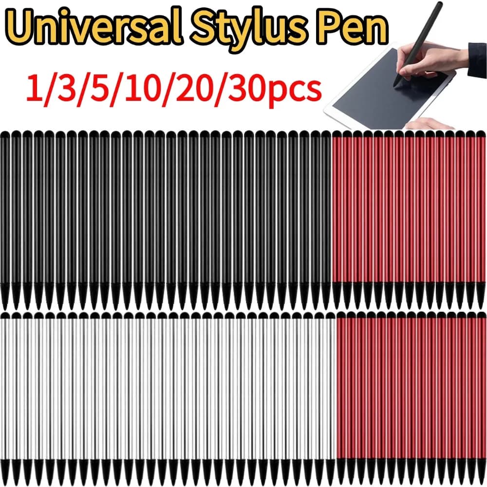 Penna stilo universale di fascia alta per tablet Android Penna touch per telefono cellulare Penna stilo per schermo capacitiva 2 in 1 per Iphone