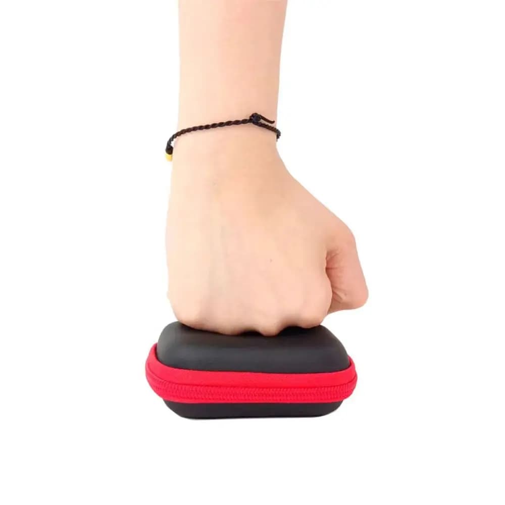 Hard Case for EVA Pulse Oximeter Carrying Case Protective Box Pulse Oximeter Bag with fingertips Portable Hinge