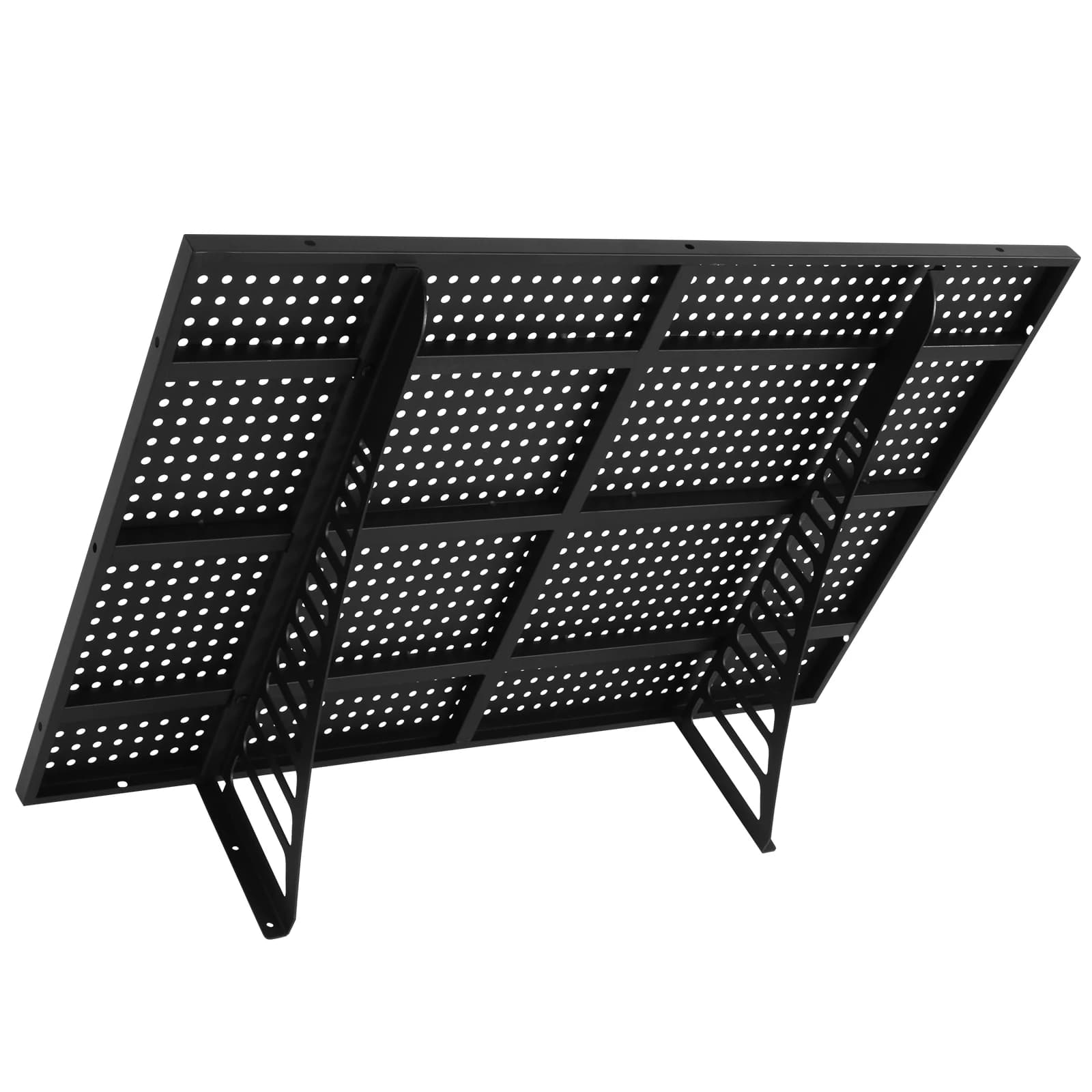 Pack of 2/4 Pieces, Wall Shelf for Garage 1.64x4ft/2x3ft, Loading capacity 280 pounds, Multipurpose Organizer with Hooks for Laundry and Workshop