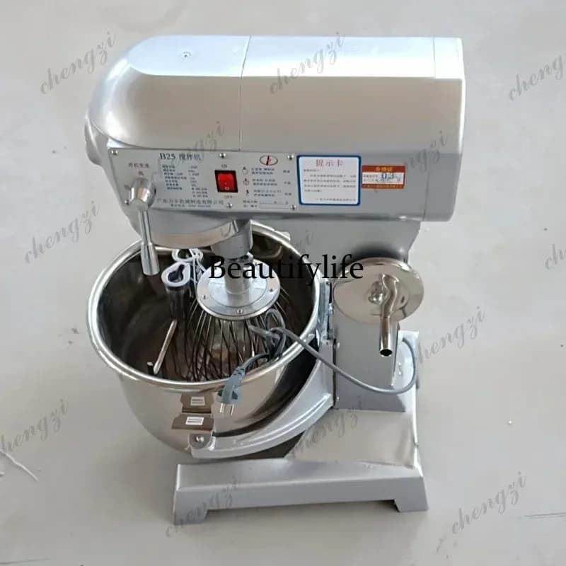SS81 Electric Dough Mixer Machine Kitchen Equipment Food Processor Flour Churn Bread Pasta Noodles Make Machine