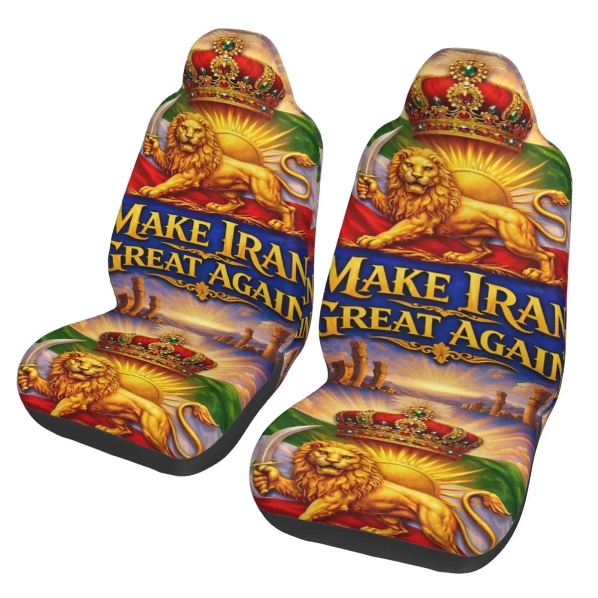 Seat Covers for Iranian Autos, Interior Protective Accessories Suitable for All Models, Fiber Covers for Persian Cars