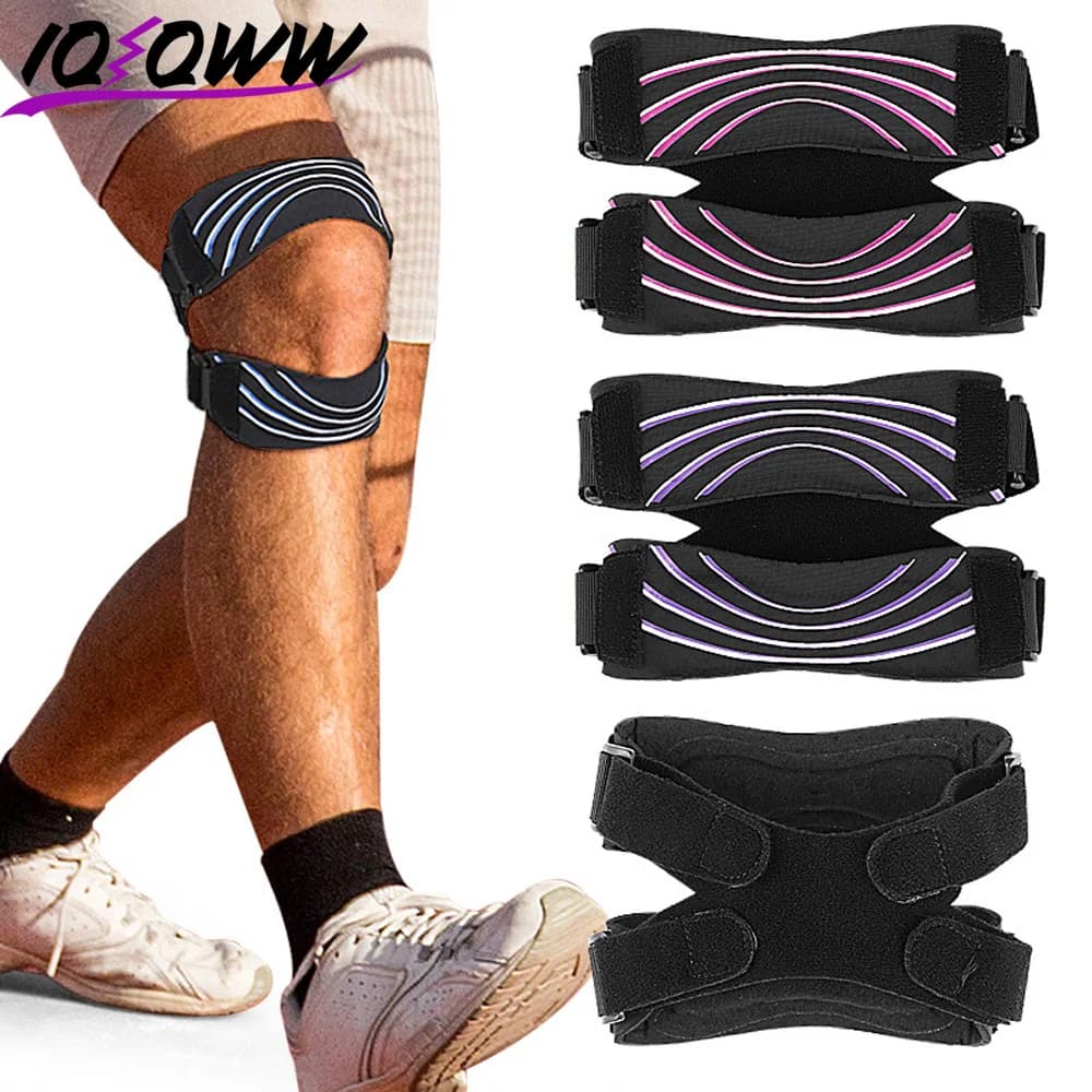 Supporto per Tendine Rotulee, Fascia Regolabile in Neoprene per Alleviare il Dolore al Ginocchio, Ideale per Corsa, Artrite, Salto e Tennis