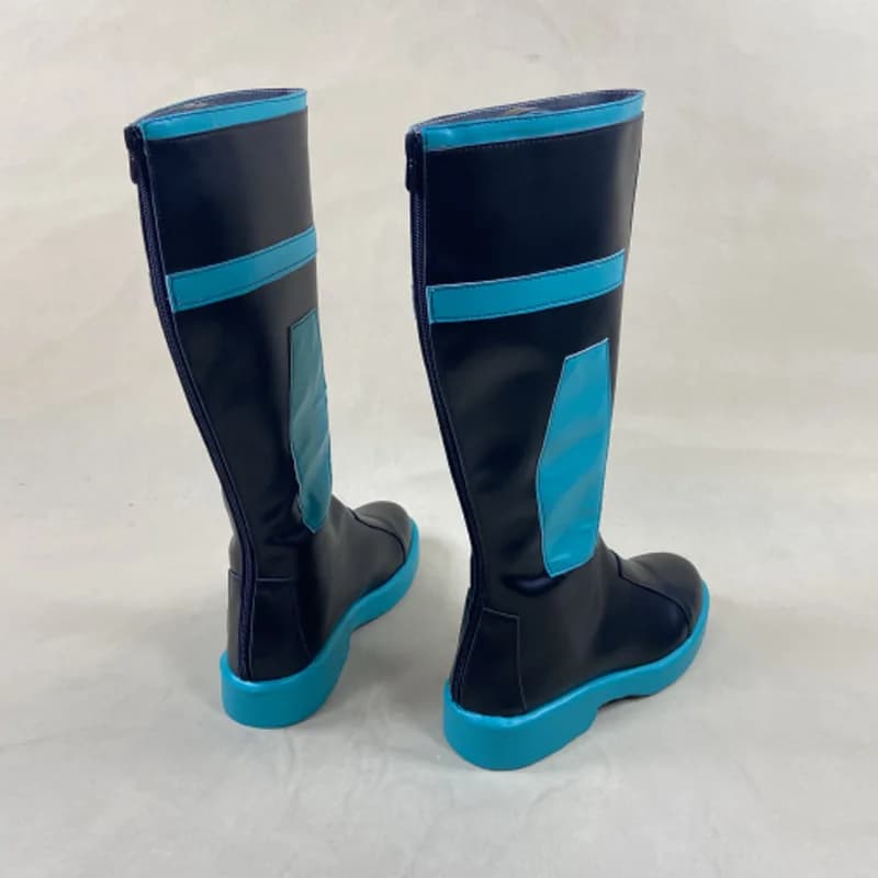 Jiyan Wuthering Waves Shoes Boots Cosplay Costume Accessories Gam Role-playing Middle Boot Footwear Halloween Party Custom Made