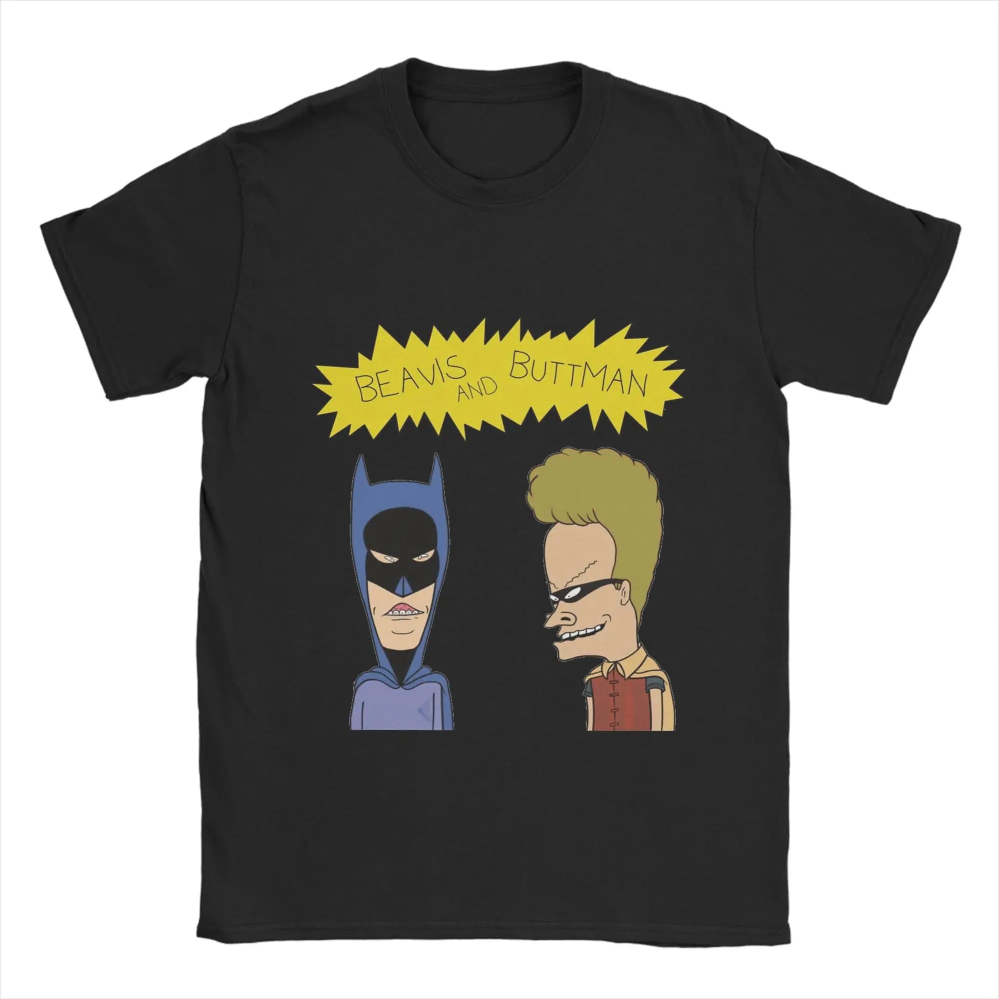 Beavis e Butt Head T Shirt Estate 100 T-shirt in cotone per uomo Moda Casual Tshirt Manica corta Divertenti Top