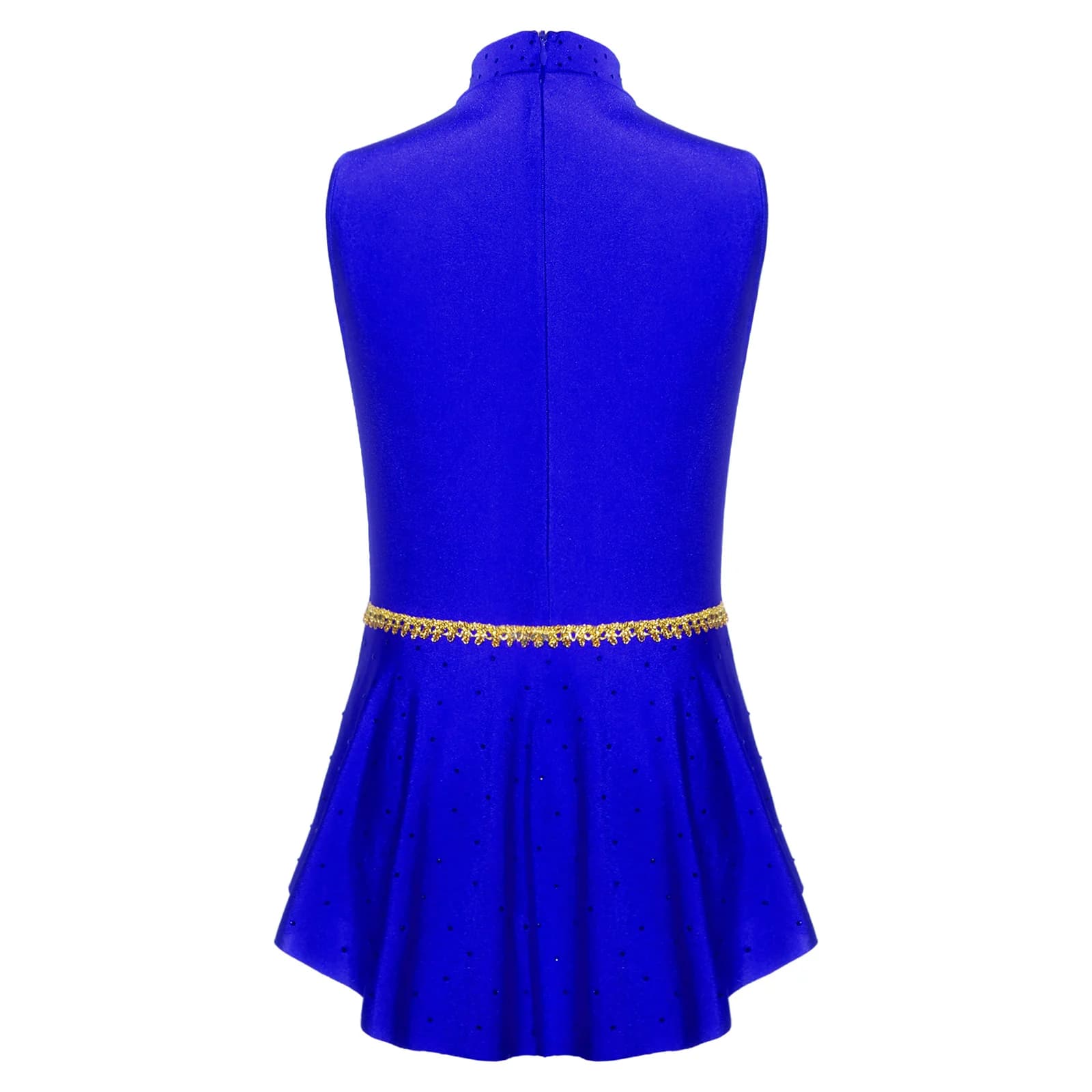 Teen Figure Ice Skating Dress Ballet Dance Gymnastics Leotard Tutu Skirt Circus Ringmaster Ballroom Dance Performance Costume