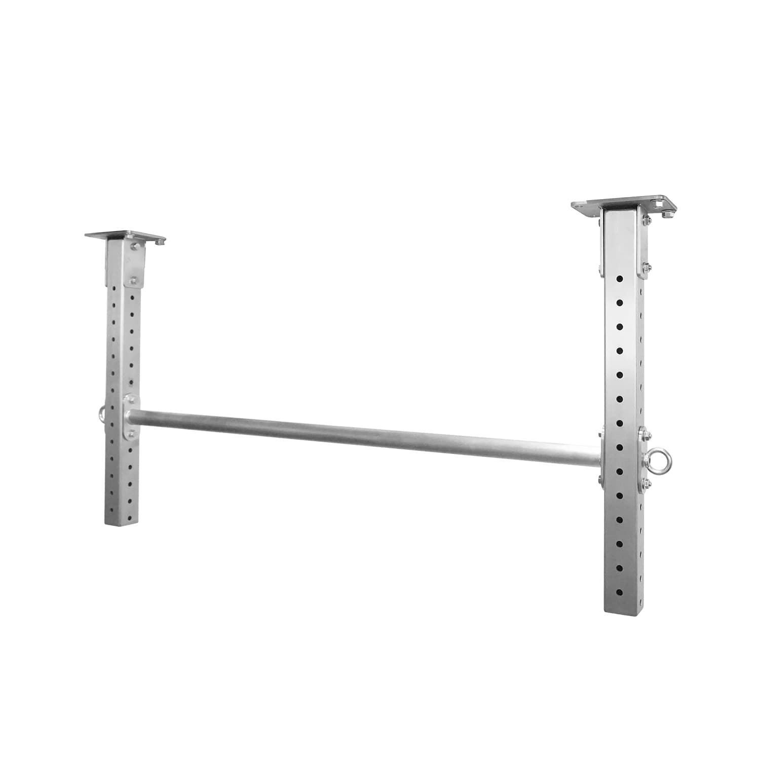 Traction device with horizontal bar for ceiling of stainless steel Daqi 304, single height adjustable rod for domestic interior