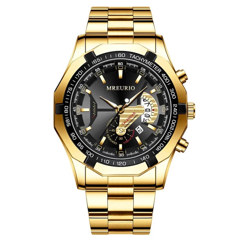 UTHAI Men's Watch Light Luxury Brand Fashion Night Light Calendar Business Fashion Men's Quartz Watches