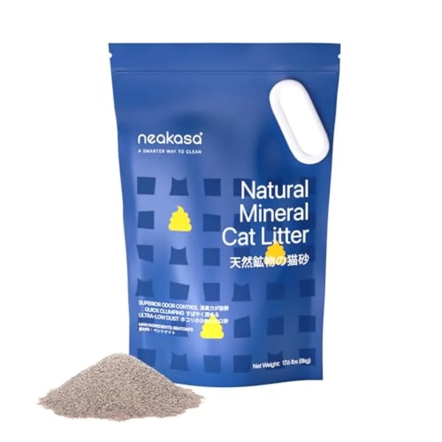 Lettiera minerale per gatti da 8 kg per lettiera autopulente M1 Open-Top