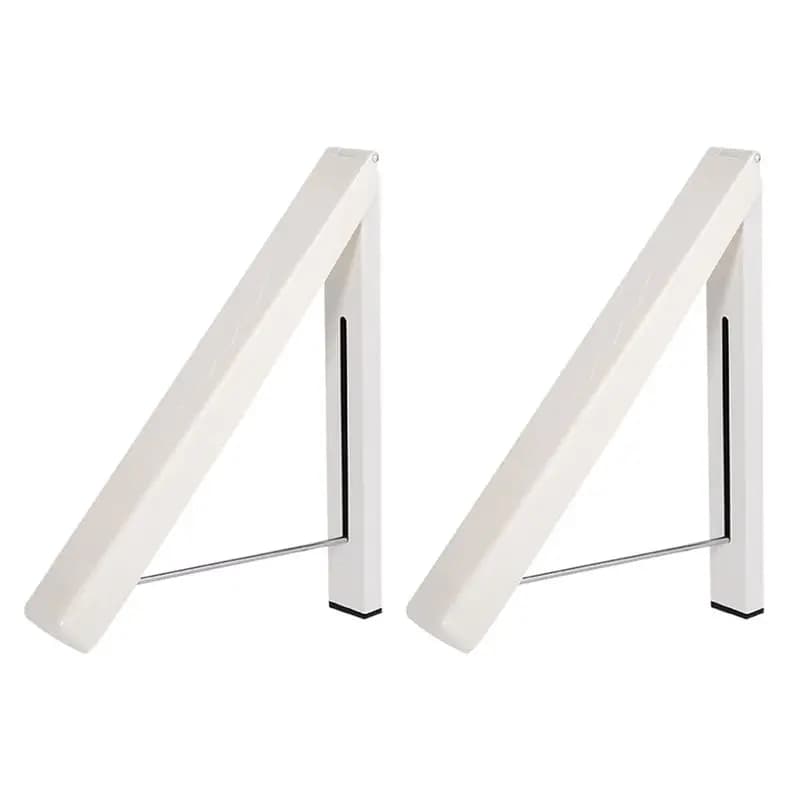 AT43-Appendiabiti folding space storage Invisible clothes racks for laundry Bathroom
