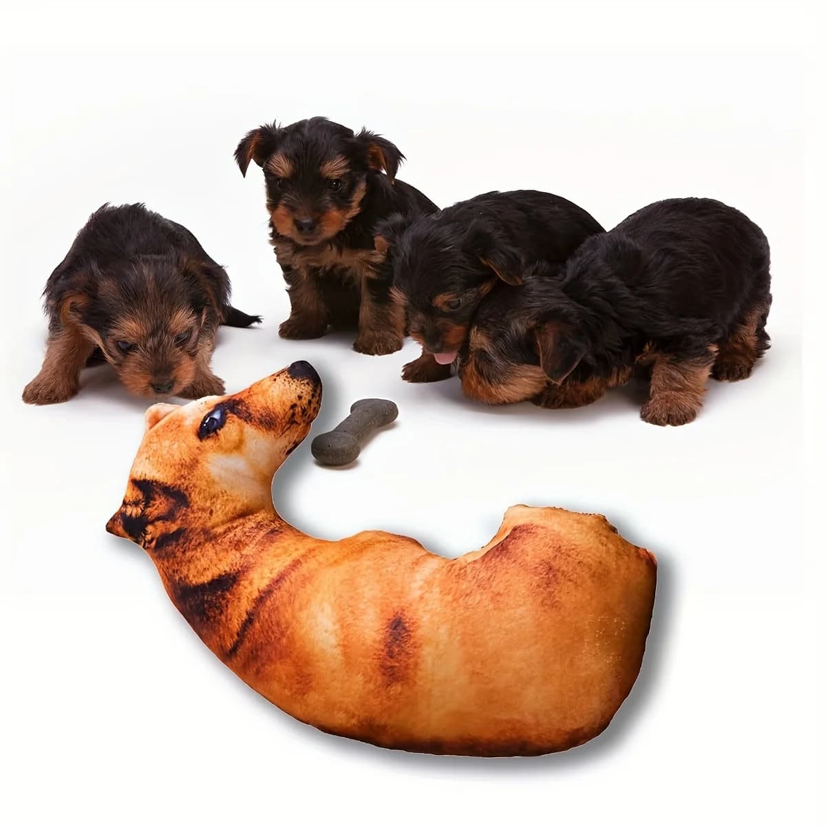 Cuscino personalizzato a forma di animale a doppia faccia - un regalo ideale per gli amanti dei cani, perfetto per la decorazione della casa, sedili auto, in fibra di poliestere