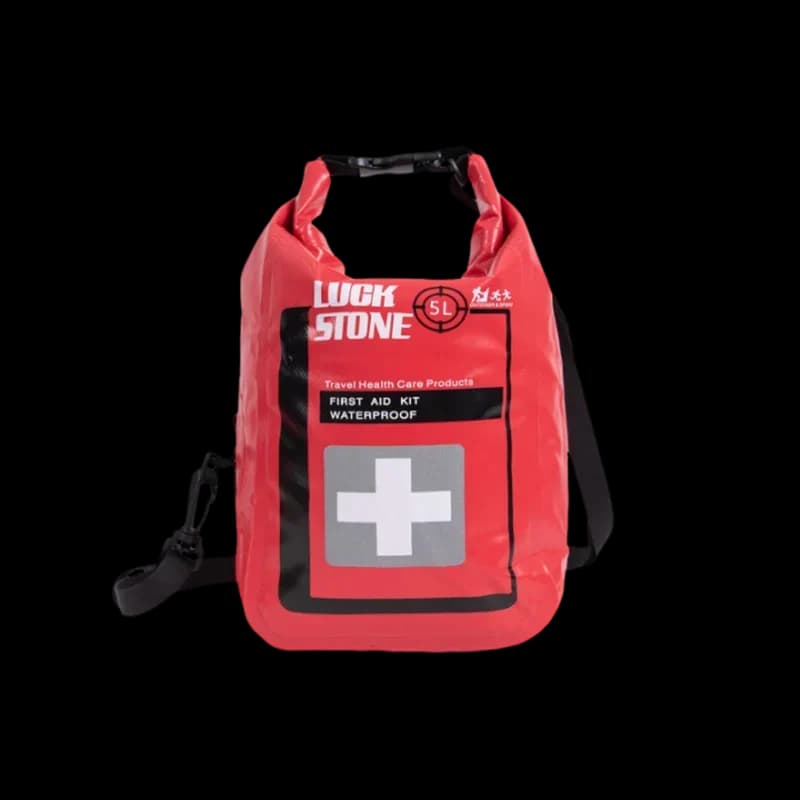 Borsa di pronto soccorso impermeabile per esterni Borsa di emergenza di sopravvivenza per viaggi all'aperto Campeggio Escursionismo Pesca Confezione di medicinali 2/5L