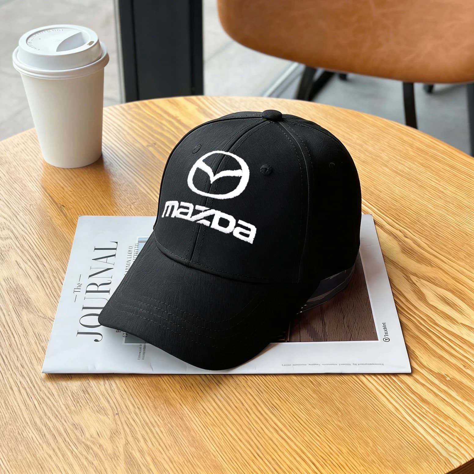 Auto Logo Cappello Da Baseball Regolabile All'aperto Lingua Duck Cap Per Mazda 6 2 3 CX50 CX60 BT-50 CX5 CX30 MX-5 CX3 CX8 Atenza CX80 CX70