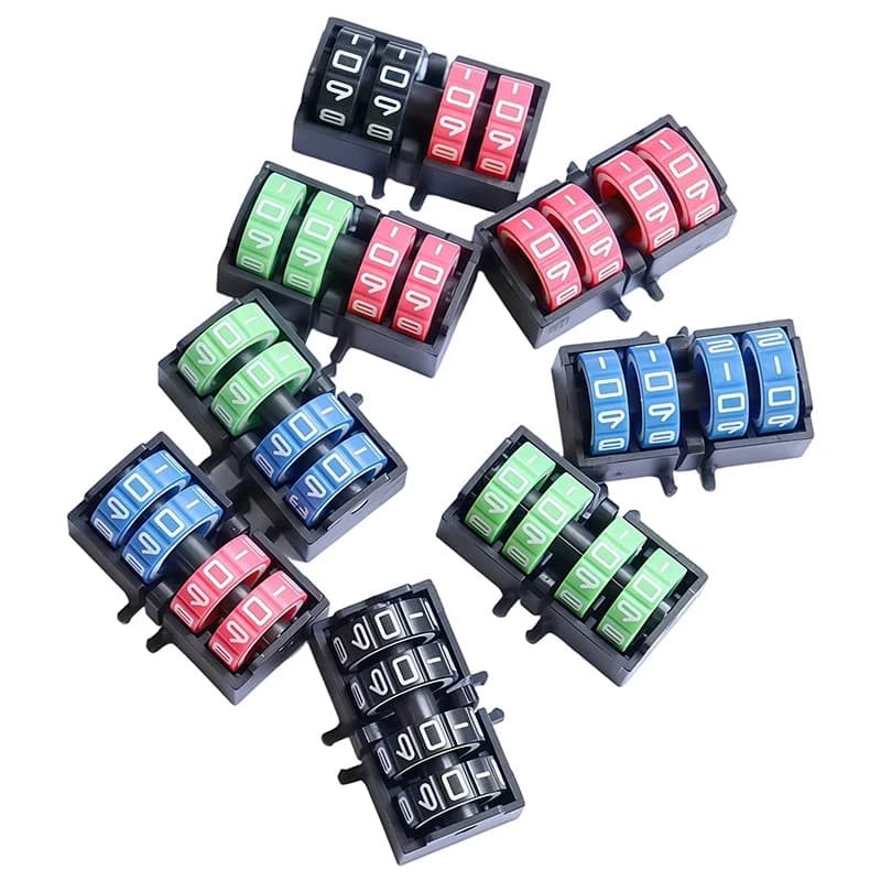 4 Digit Portable Adjustable Digital Scorekeeper Board Game Score Tracker for Classroom Family Gathering Events
