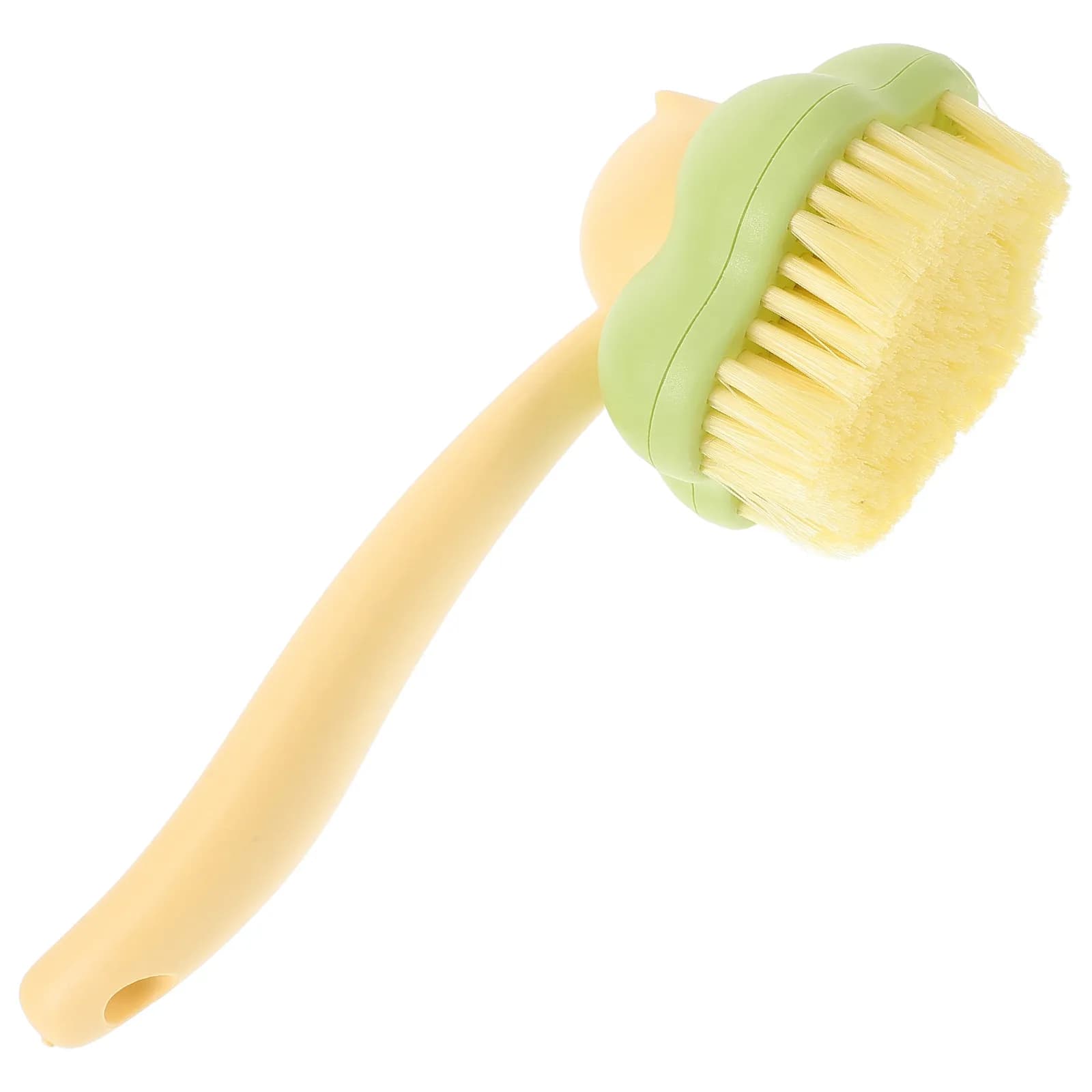2-in-1 Laundry Brush for Shoes and Clothes Cleaning Soft Bristles Long Handle Household Scrub Brush Stylish Design Efficient