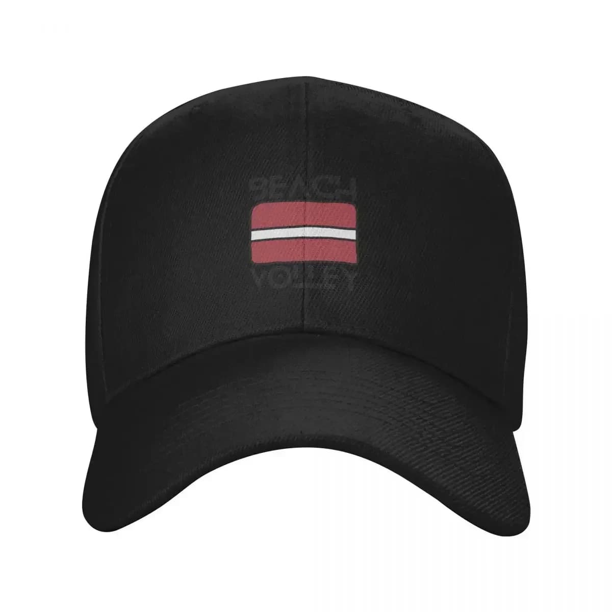 2026 Beach Volleyball Latvia Baseball Cap golf hat genuine sun black Men's Hats Women's