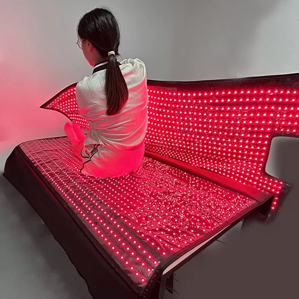 red light thrtapy sleeping bag thin body/relief from pain/660 nm of red light/850 nm of near infrared light/