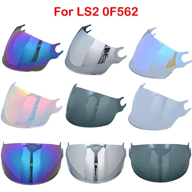 For LS2 of562 Helmet Visor Replace Sunglasses Extra Lens for Ls2 Airflow Helmets