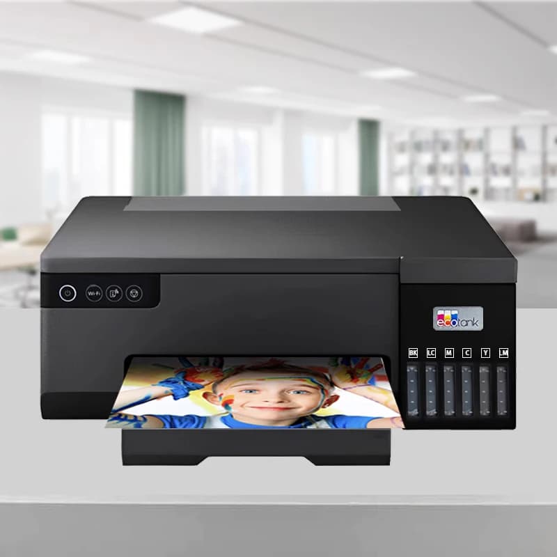 L8058 Stampante a sublimazione a getto d'inchiostro multifunzionale all-in-one Stampa a colori A4 Copia Nuova carta per inchiostro per stampante a sublimazione