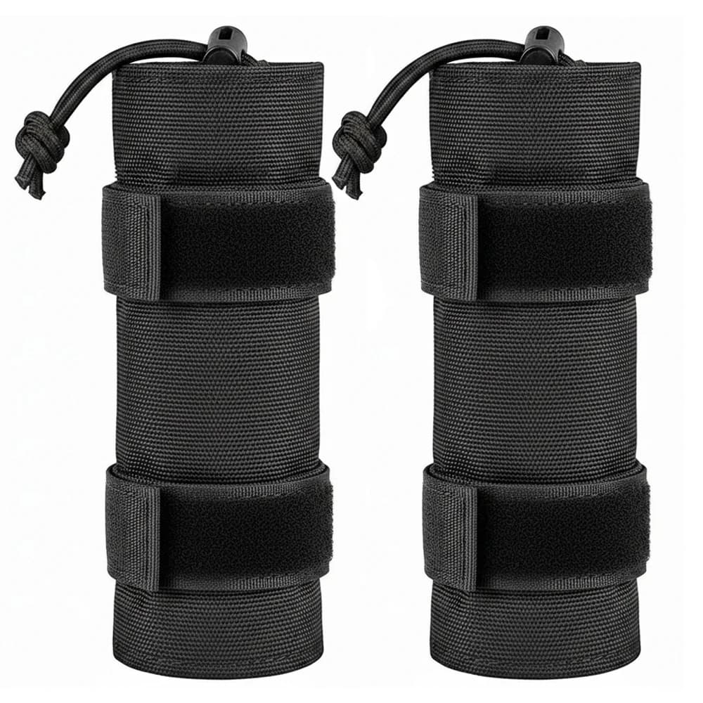 2Pcs 6" Suppressor Cover Heat Resistant Barrel Protector Cover Case for Hunting Shooting Gun Protective Case Heat Shield Sleeve