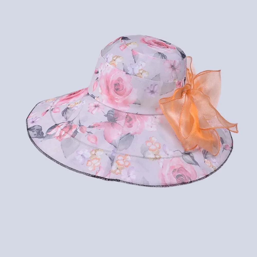 Anti-wind fisherman's hat with Cordino, Foldable, with Removable bow, Sunbed, Sunbed, Tesa Larga, Soft, Summer, Spring