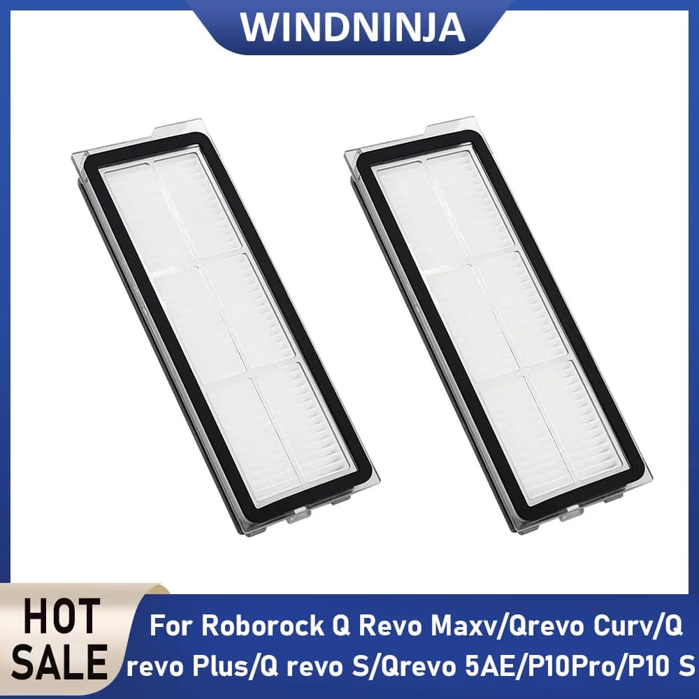 Accessori e Ricambi per Robot Aspirapolvere Roborock Q Revo Maxv/Qrevo Curv/Q revo Plus/Q revo Pro/Q revo S/Qrevo 5AE - Filtro HEPA