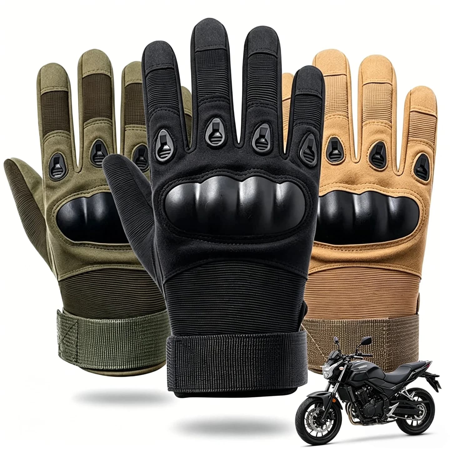 Tactical Safety Protection Gloves for Men Women, Training Shooting Riding Gym Mountaineering Work Protective Gloves Accessories