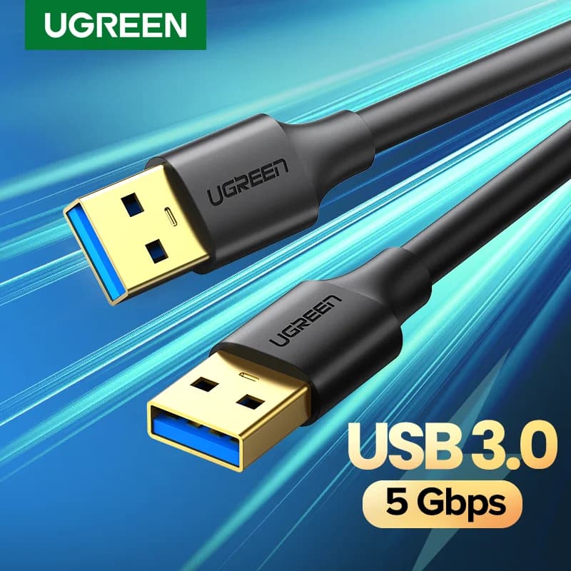 Ugreen cavo di prolunga da USB A USB tipo A da maschio A maschio USB 3.0 2.0 Extender per radiatore Hard Disk TV Box prolunga cavo USB 3.0