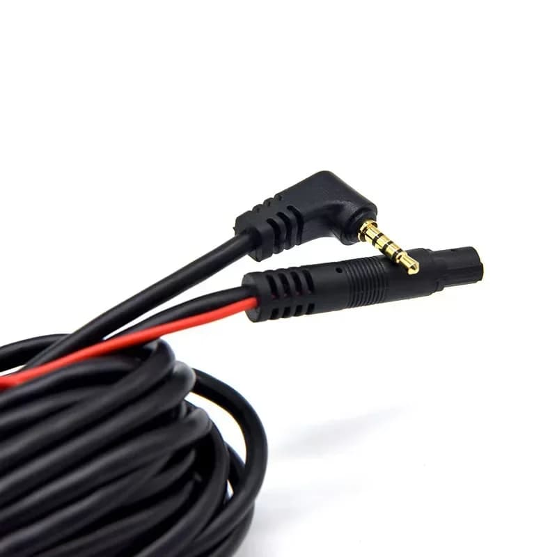 Extension cable from 5.5 M/18 feet 5 pin cable Adapter with 2.5 mm plug for Dashcam Car Recorder