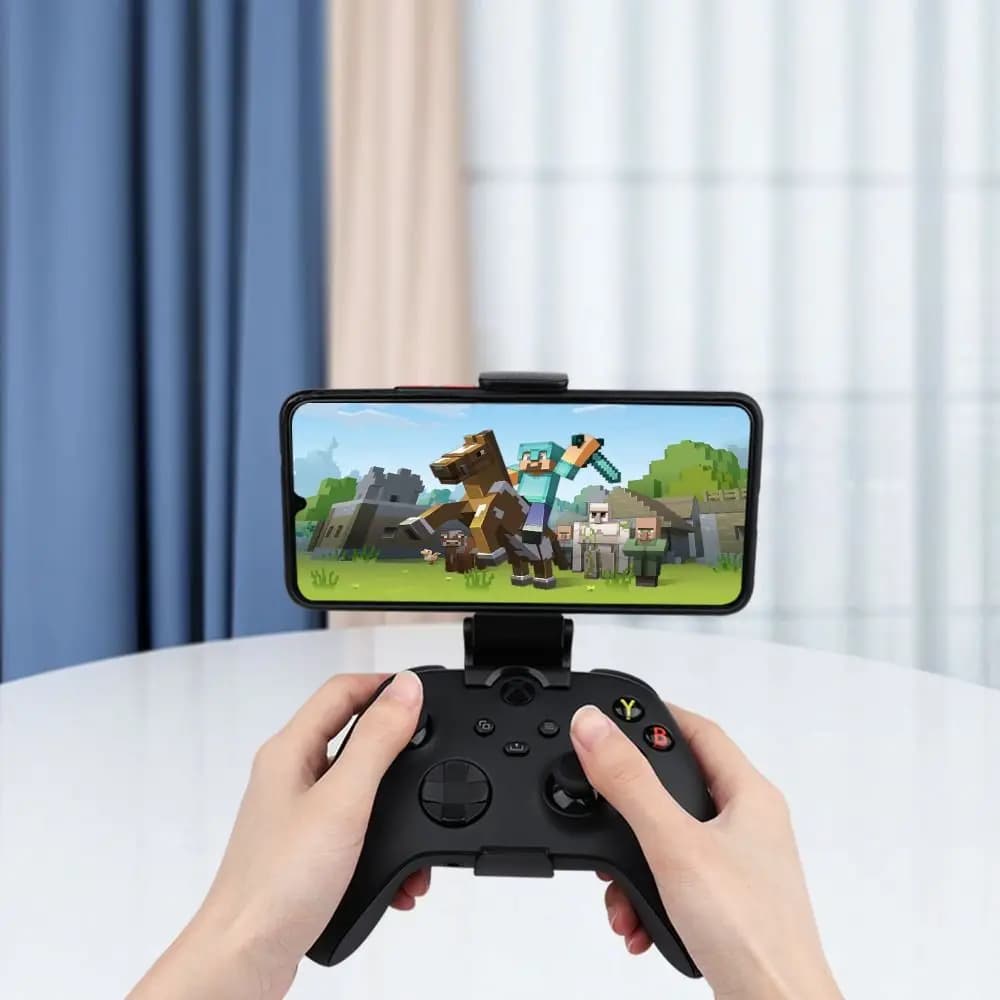 Protable Universal Controller Phone Clip Games Accessories Handle Bracket Gamepad Mount Stand for Xbox Series S X