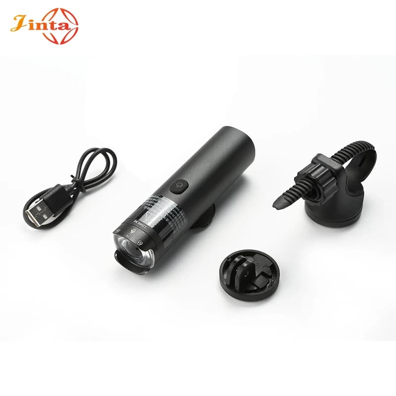 Multifunction Bicycle Front Light 23.5*23.5*105mm, Integrated Power Bank, USB Charger, 1500LM, IP66, for MTB Night Cycling