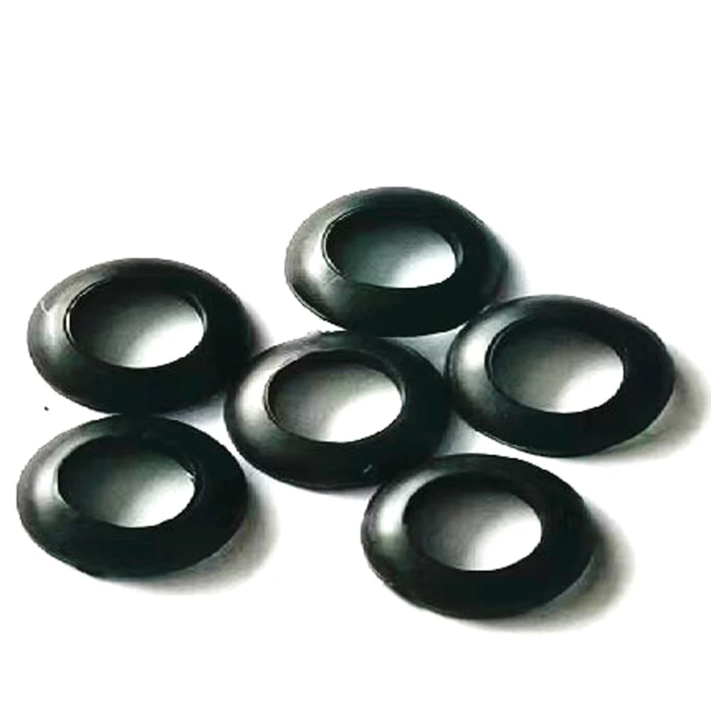 Controllo dell'avvolgimento per anello in PVC per canna da pesca 10 pezzi disponibili in bianco